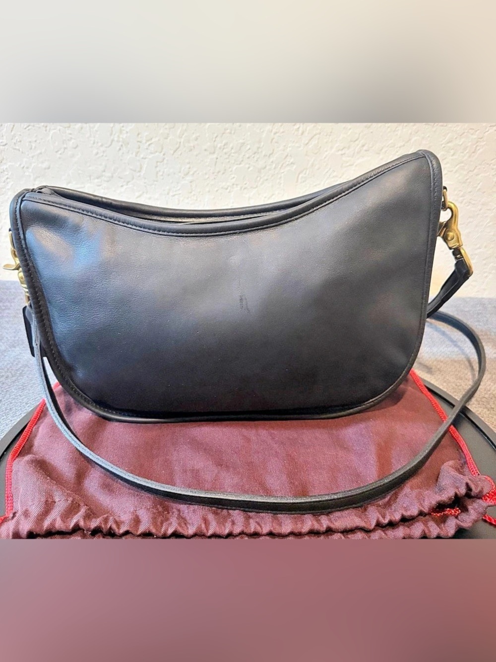 Vintage Coach Large Swinger No. 008-2917 Style 4040 USA - Picture 2 of 8